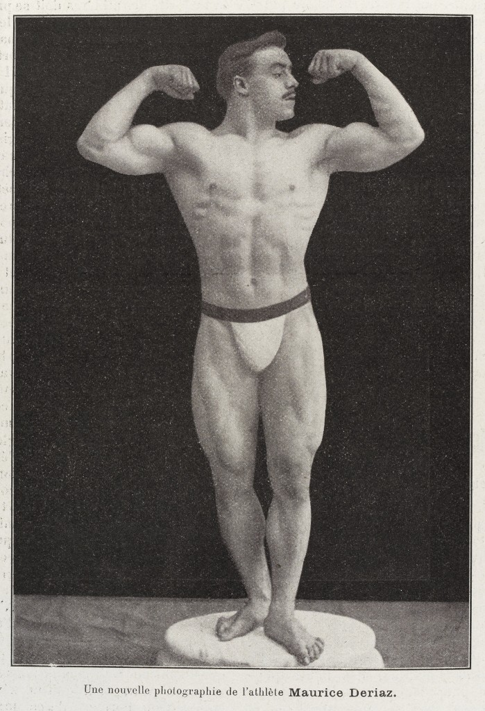 Photograph of a male body builder